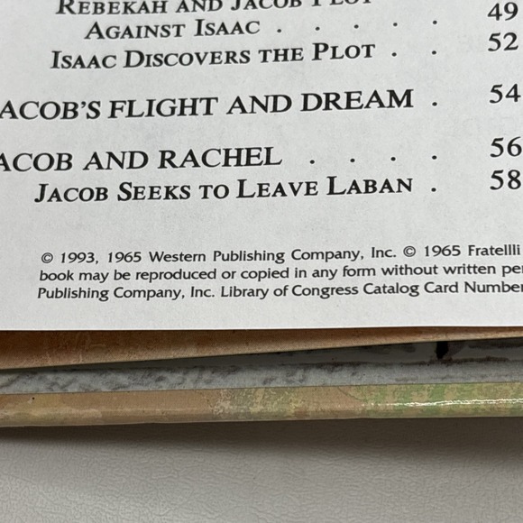 The Children's Bible by Golden Press 1993 Hardcover Illustrated 90s Vintage - Picture 9 of 15